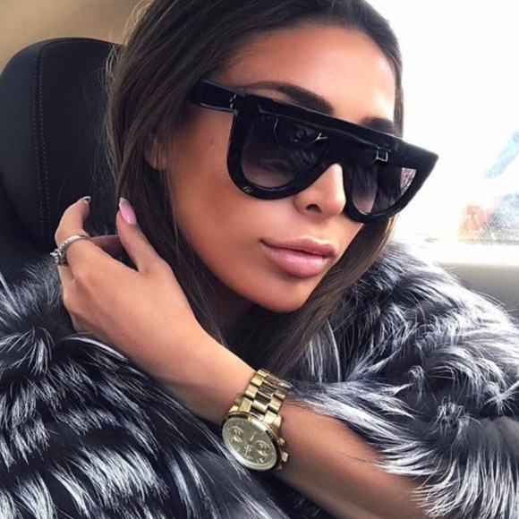 Fashion Black Sunglasses - Picture 5 of 8